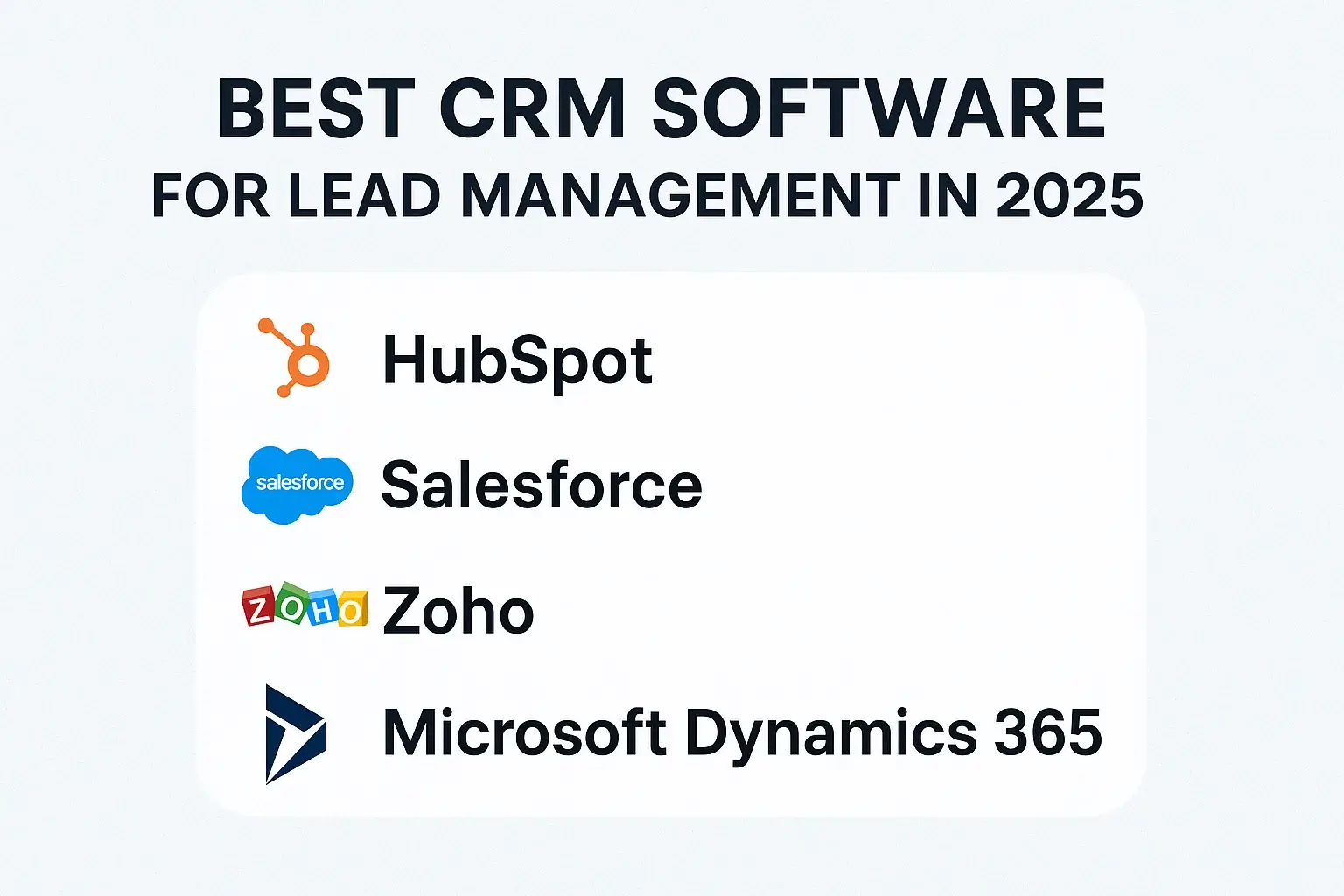 Best CRM Software for Lead Management in 2025